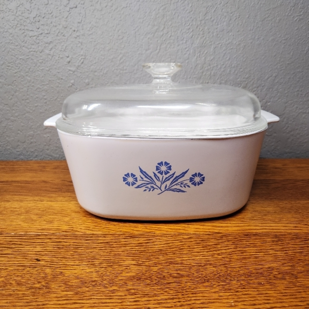Corningware Blue Cornflower Dutch Oven A-5-B